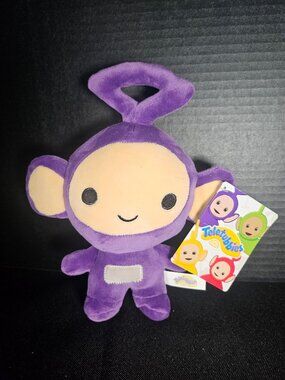 New With Tags 8 Inch Purple Tinky Winky Teletubbies Plush Smooshimals